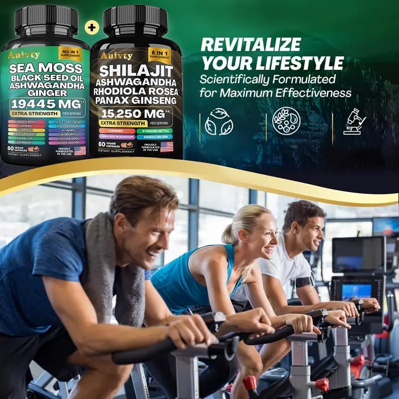 Nutriflects Premium Sea Moss & Shilajit Bundle