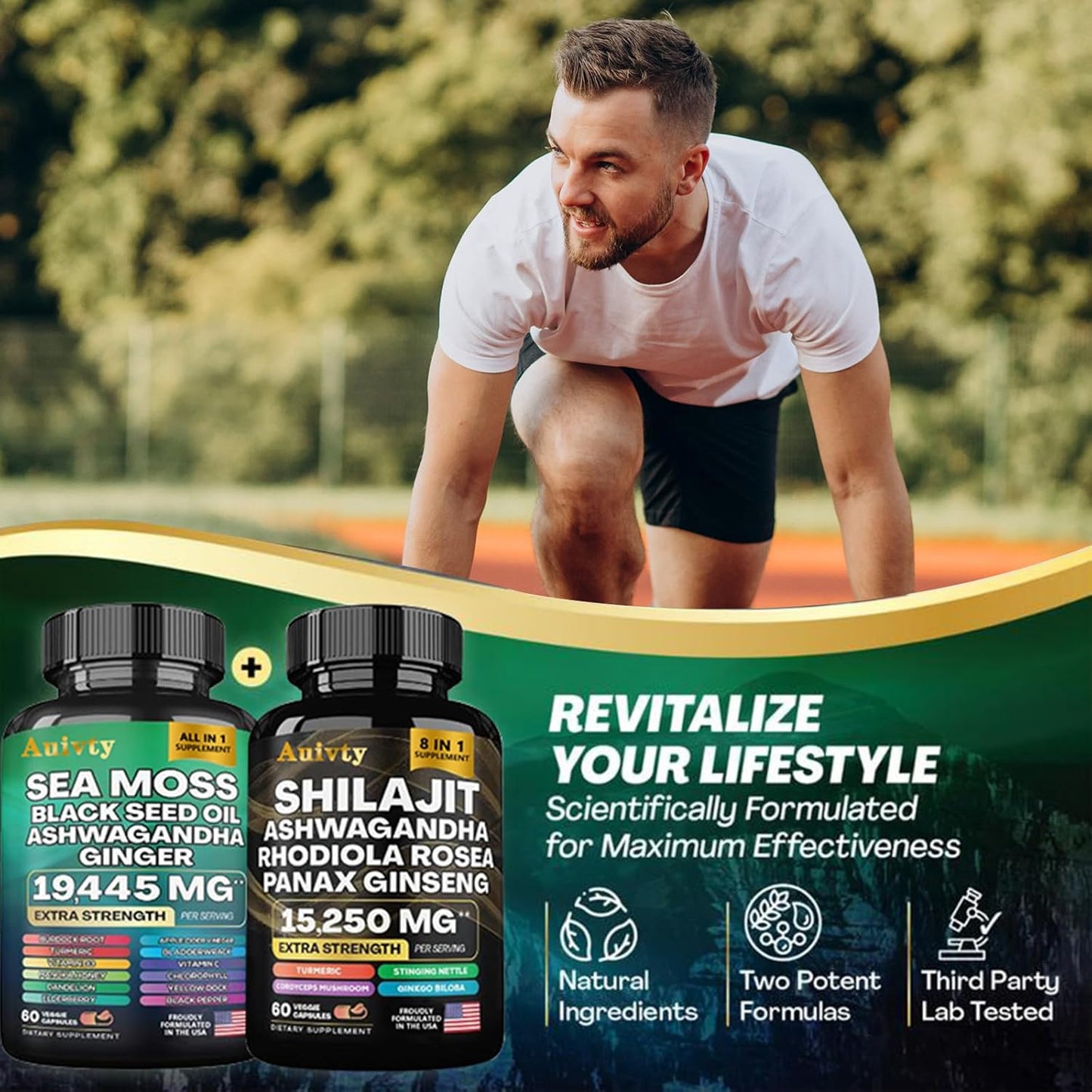 Nutriflects Premium Sea Moss & Shilajit Bundle